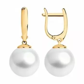 Серебряные серьги с жемчугом