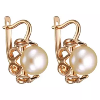 Серебряные серьги с жемчугом