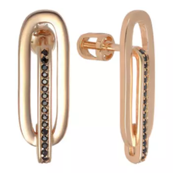 Серебряные серьги со шпинелью