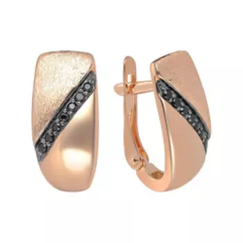 Серебряные серьги со шпинелью