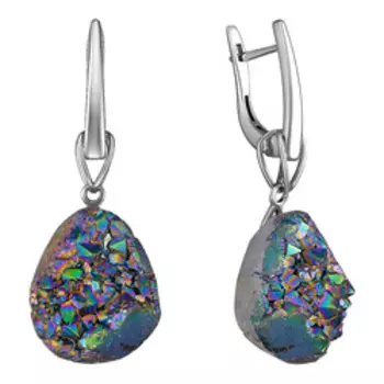 Серебряные серьги-трансформер 925 пробы