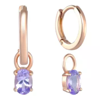 Серебряные серьги-трансформер 925 пробы