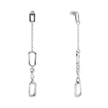 Серебряные серьги-трансформеры