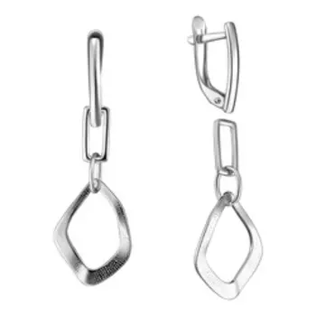 Серебряные серьги-трансформер 925 пробы