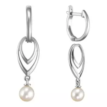 Серебряные серьги-трансформер 925 пробы