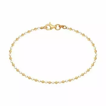 Серебряный браслет с алмазной обработкой