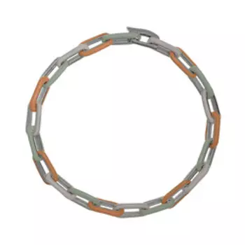 Серебряный браслет с эмалью