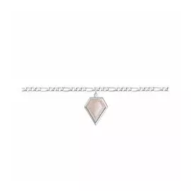 Серебряный браслет с кварцем