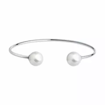 Серебряный браслет с жемчугом