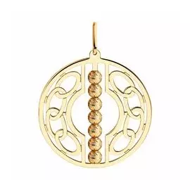 Золотая подвеска