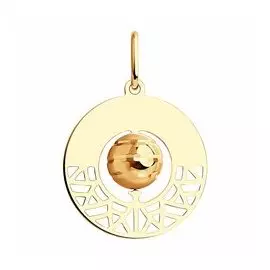 Золотая подвеска