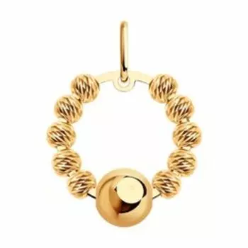 Золотая подвеска