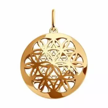 Золотая подвеска