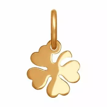 Золотая подвеска 585 пробы