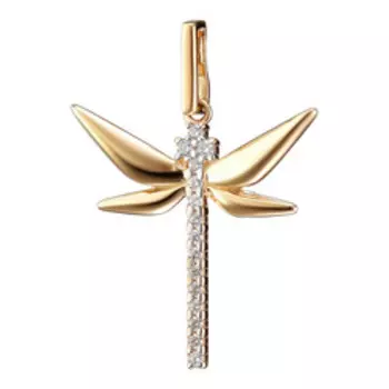 Золотая подвеска 585 пробы