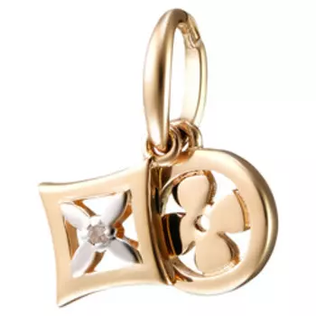 Золотая подвеска 585 пробы