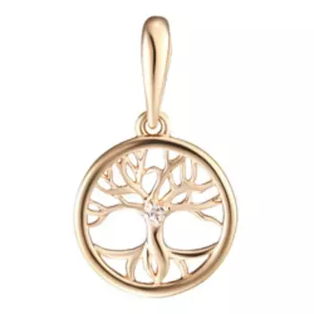 Золотая подвеска 585 пробы