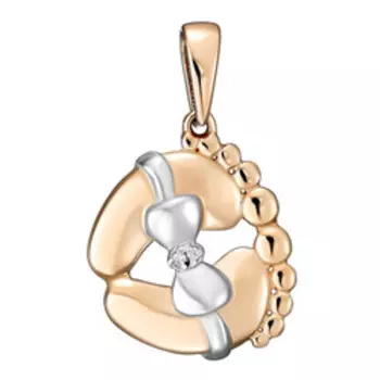 Золотая подвеска 585 пробы