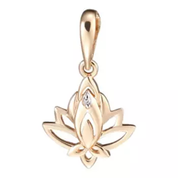 Золотая подвеска 585 пробы