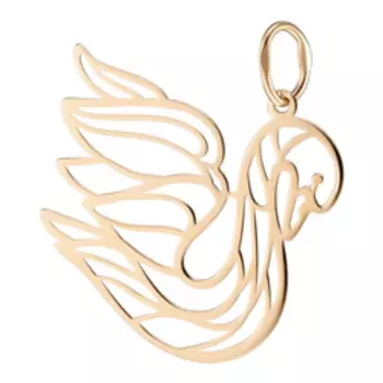 Золотая подвеска 585 пробы