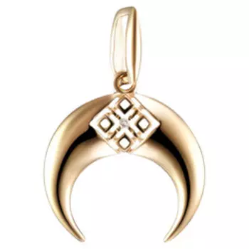 Золотая подвеска 585 пробы