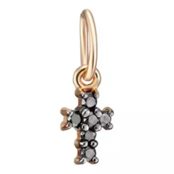 Золотая подвеска-крест 585 пробы