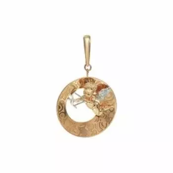 Золотая подвеска "Купидон"