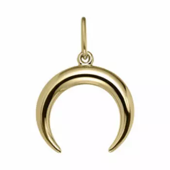 Золотая подвеска "Лунница"