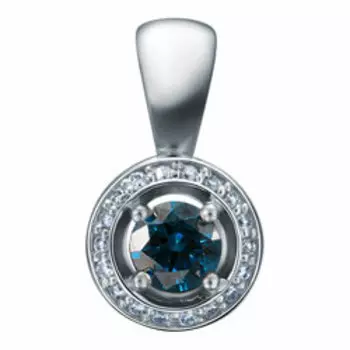 Золотая подвеска с бриллиантами