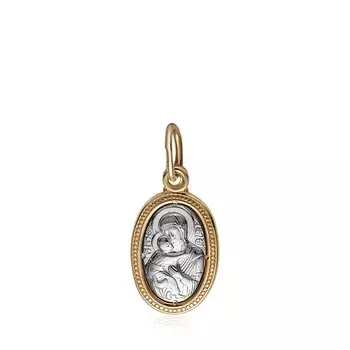 Золотая подвеска "Владимирская"