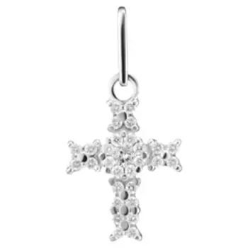 Золотая повеска-крест 585 пробы