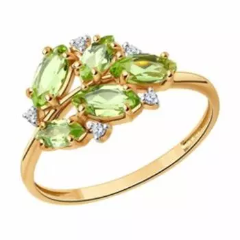 Золотое кольцо 585 пробы