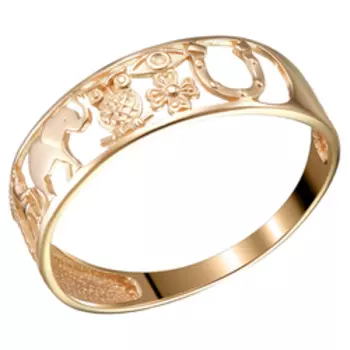 Золотое кольцо 585 пробы