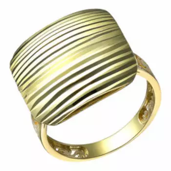 Золотое кольцо с алмазной обработкой