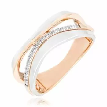 Золотое кольцо с бриллиантами