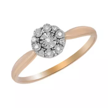 Золотое кольцо с бриллиантами