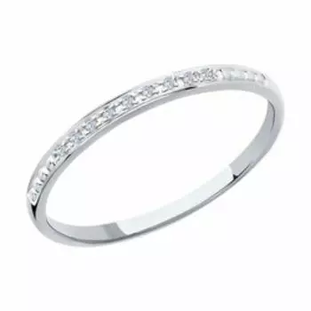 Золотое кольцо с бриллиантами