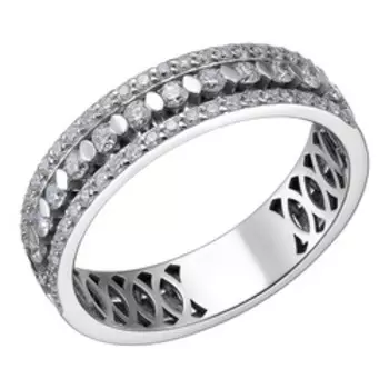 Золотое кольцо с бриллиантами