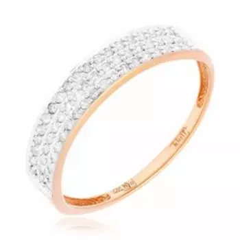 Золотое кольцо с бриллиантами