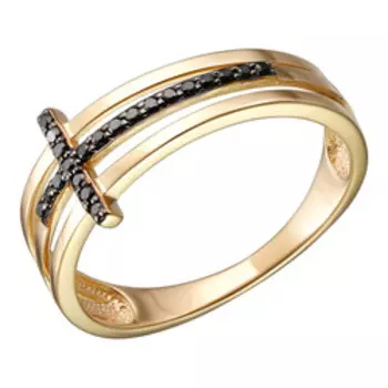 Золотое кольцо с бриллиантами