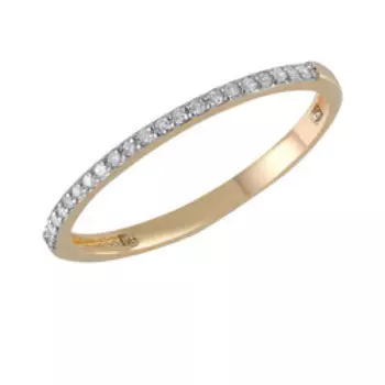 Золотое кольцо с бриллиантами