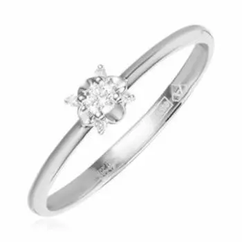 Золотое кольцо с бриллиантами