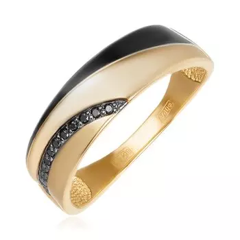 Золотое кольцо с бриллиантами