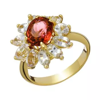 Золотое кольцо с бриллиантами