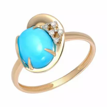 Золотое кольцо 585 пробы