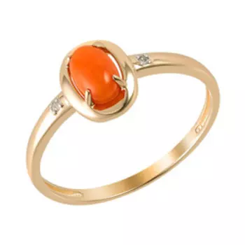 Золотое кольцо 585 пробы