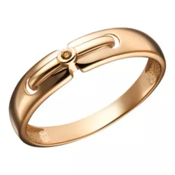 Золотое кольцо с бриллиантом