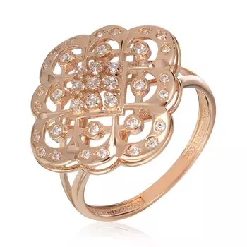 Золотое кольцо с цирконием