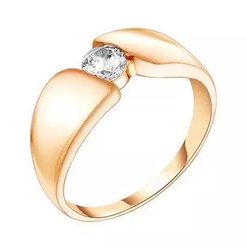 Золотое кольцо с цирконием