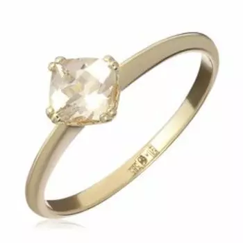 Золотое кольцо с гелиодором